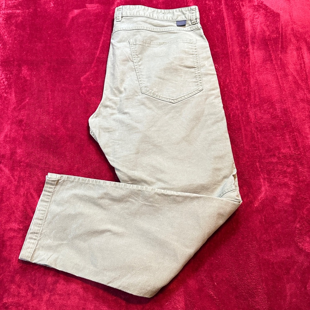 The North Face Mens 38 Regular Olive Green Khaki Outdoor Hiking Stretch Pants